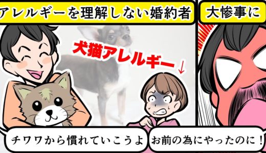 【LINE】犬猫アレルギーを信じないDQN夫が仕事帰りにペットショップへ「チワワから慣れよう？」⇒私は呼吸困難を引き起こし急いで実家に帰宅。離婚を決めた結果【スカッとする話】