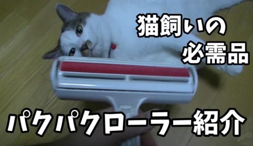 犬・猫飼いの必需品【パクパクローラー】紹介