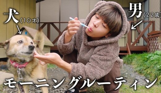 【Morning Routine】雑種犬と暮らす脱サラ無職の平日朝