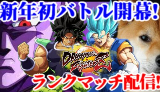 新年のドラゴンボールファイターズ 戦闘民族犬のランクマッチ!【DBFZ Dragon Ball FighterZ】