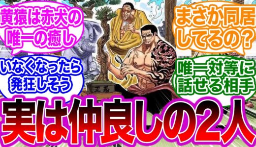 仲が良すぎる赤犬と黄猿を見た読者の反応集【ワンピース】