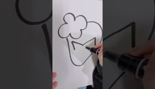 プロ絵師莉犬先生によるイチゴニキの絵描き歌🍓