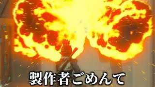 ３０秒台で祠をクリアして、視聴者をドン引きさせたシーン。【ゼルダの伝説 ティアーズ オブ ザ キングダム】