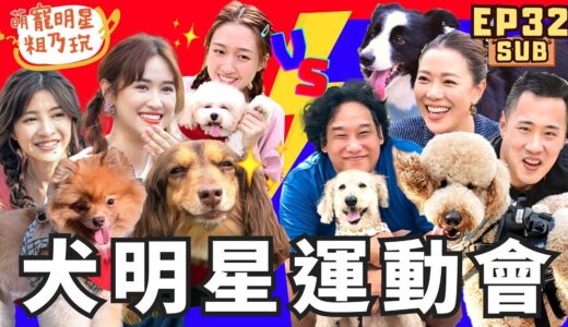 [SUB] EP32 第2屆 犬明星運動會 呵喜奇蹟逆轉勝？ 星二代集體崩潰！【 萌寵明星粗乃玩 】 阿龐 余祥銓 林又立 韓菲 王敏淳 阿福 YOYO BELLA 妹妹 BERKLEE​