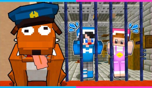 犬の刑務所に捕まったマインクラフト！？🐶🚨【 マイクラ / Minecraft  】