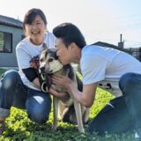 みやぞん、保護犬カフェに行く